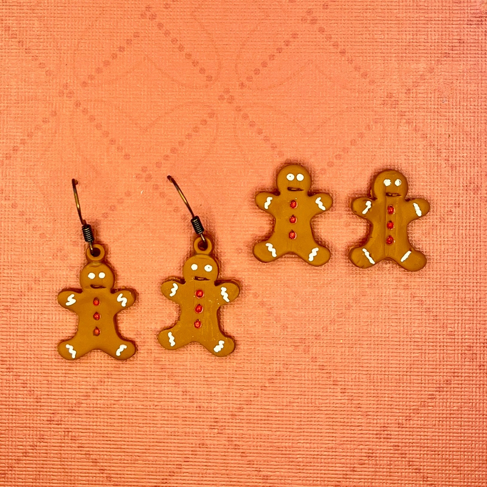 Gingerbread earrings hot sale